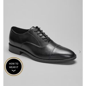 Cole Haan Black Leather Oxford Shoes size 10D